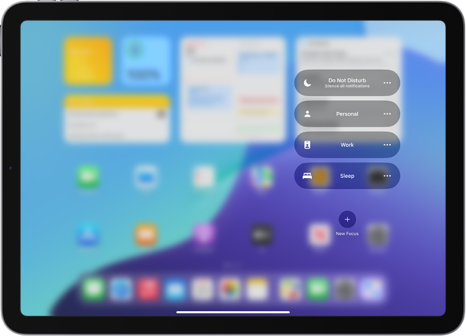 iPad Focus Mode