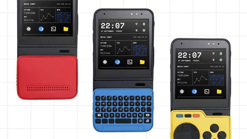 Mecha Comet - Modular Linux Handheld Computer by Mecha Systems Inc. — Kickstarter