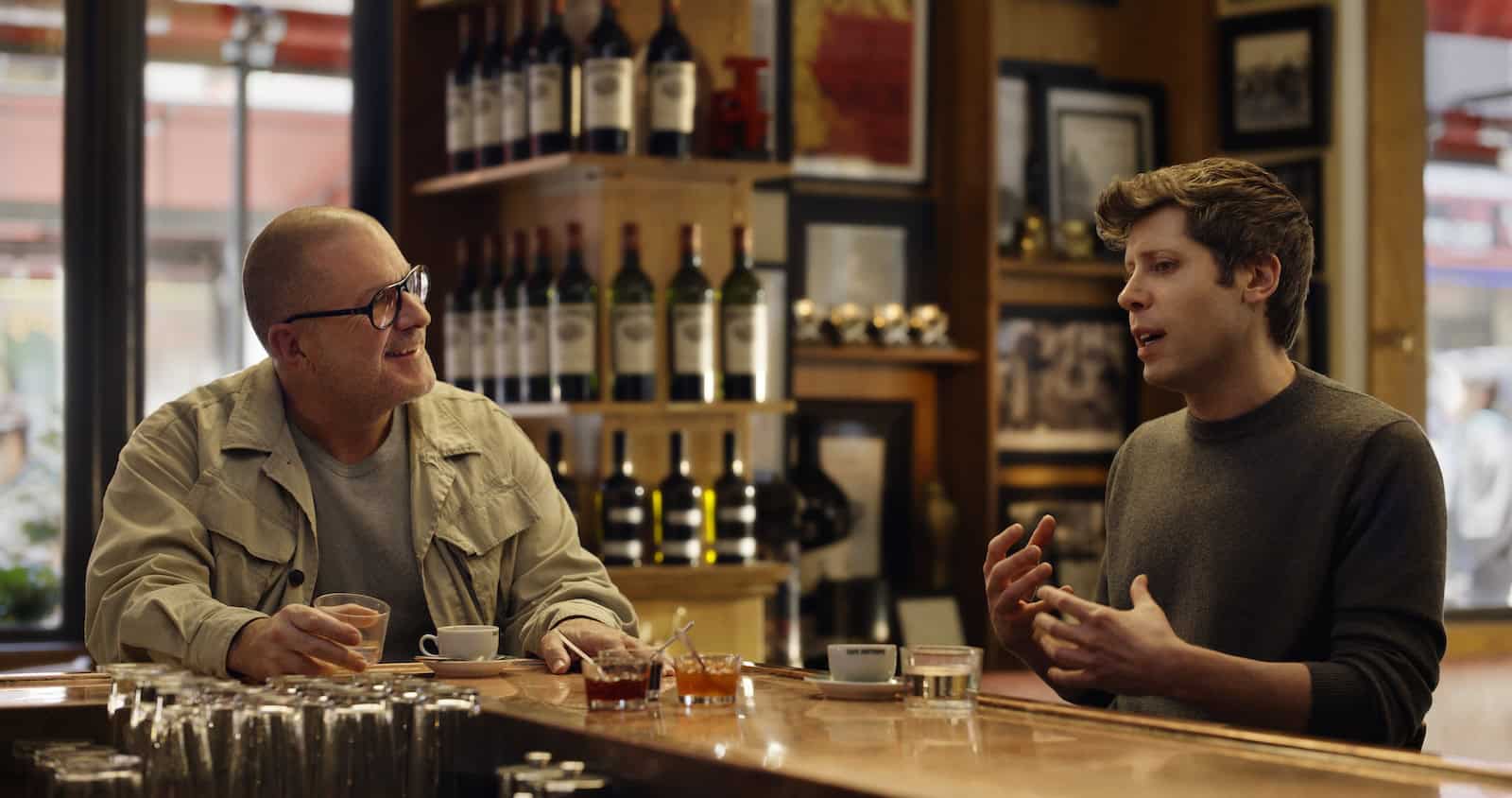 Sam Altman and Jony Ive