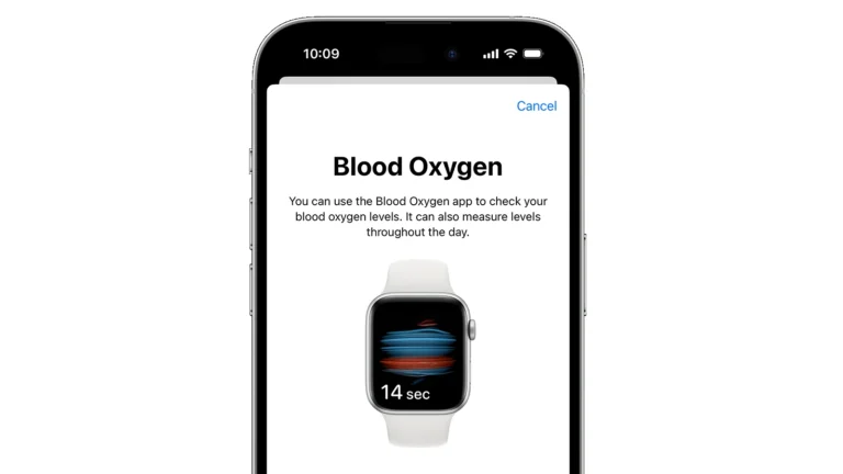 Apple Watch Blood Oxygen