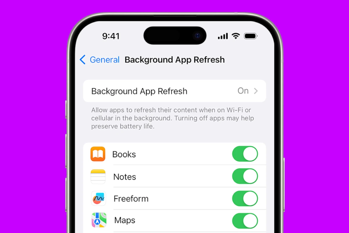 Background App Refresh