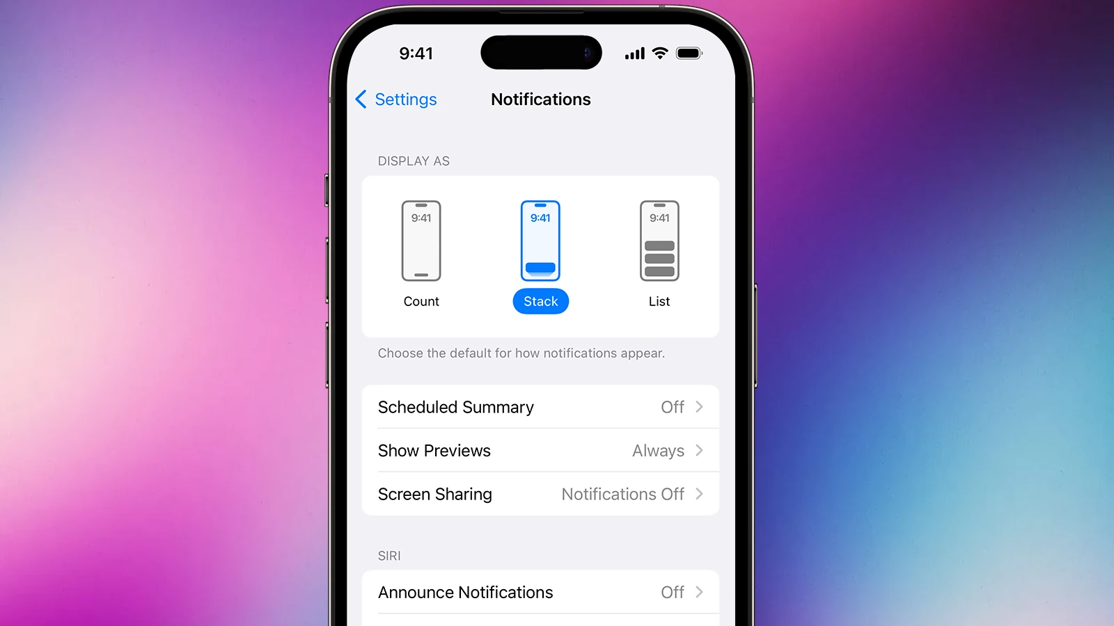 Silence Notifications on iPhone