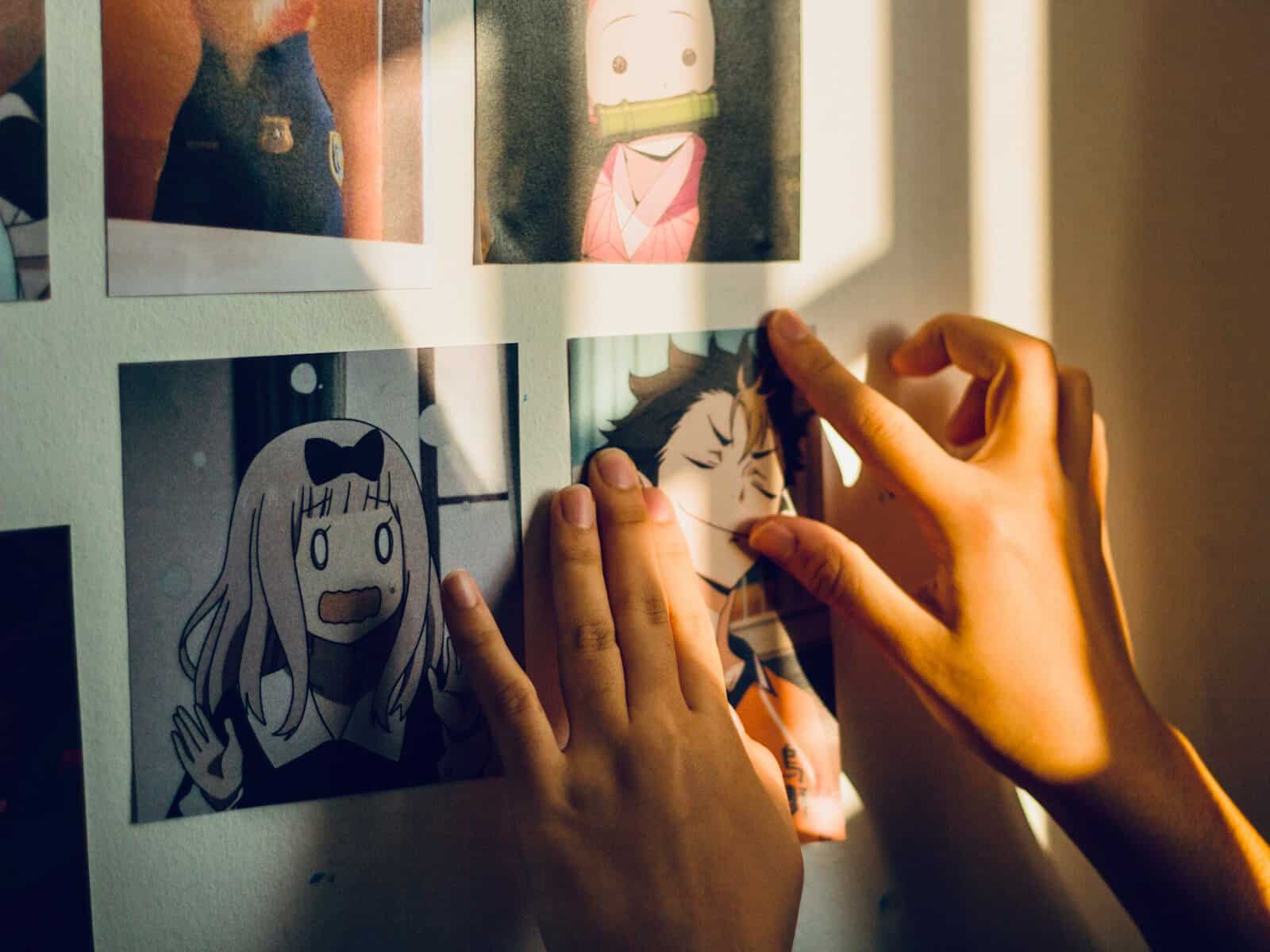 woman in black shirt taking selfie