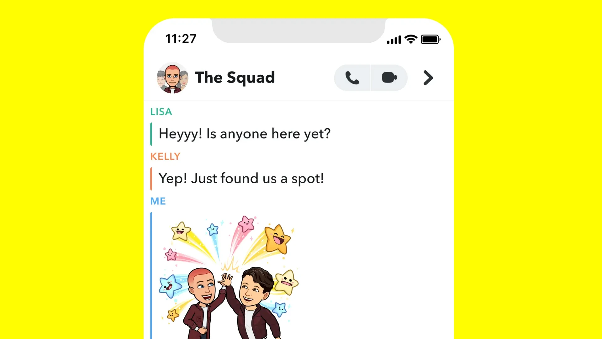 Snapchat Chat