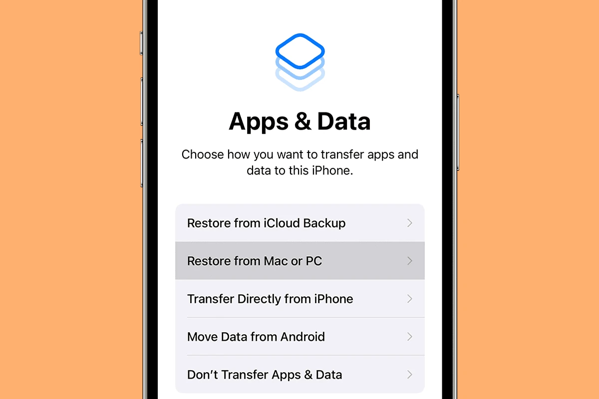 Transfer Data iPhone to iPhone