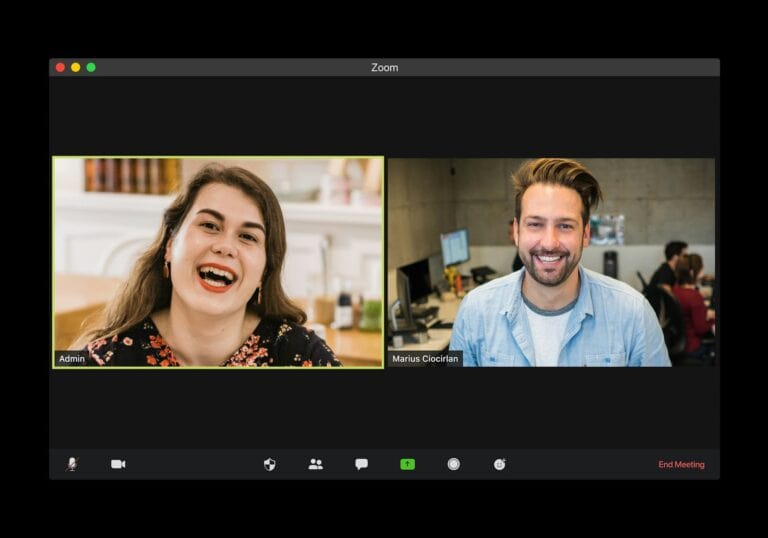 Zoom Video Blur Background Feature