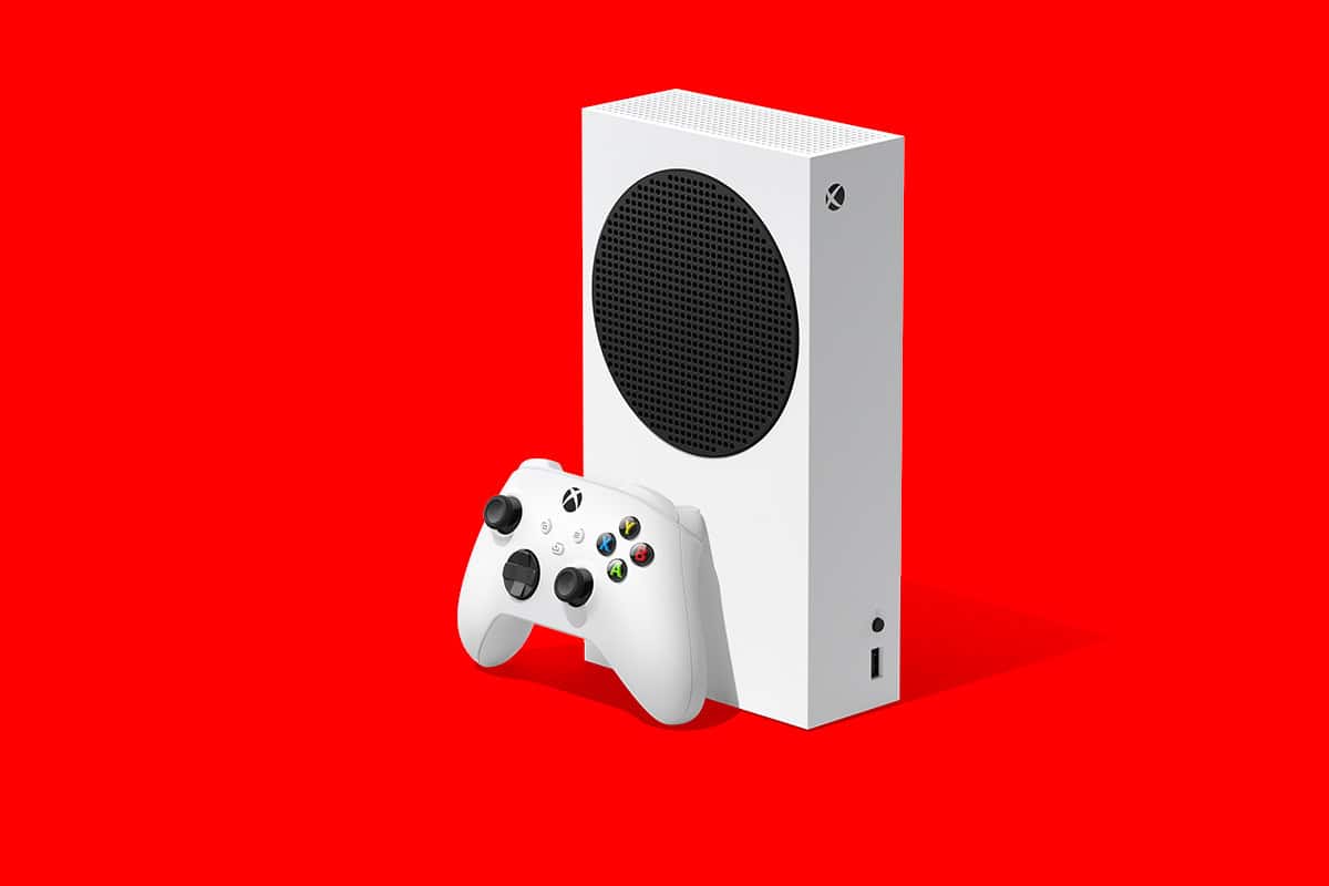 Xbox Series S Red Background